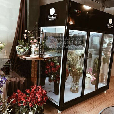 中意創(chuàng)展ZY-XHG一米二保鮮柜 花店冷柜的經(jīng)濟之選，藏于細節(jié)的品質(zhì)密碼